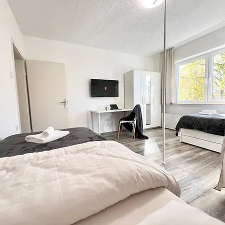 Primetime Fuer 4 Mit Kueche, Wifi Und Parkplatz 埃森
