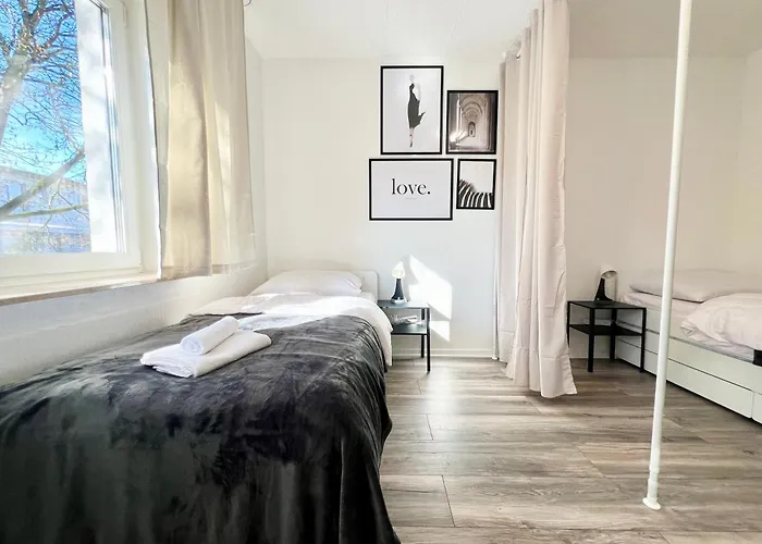 Primetime Fuer 4 Mit Kueche, Wifi Und Parkplatz 埃森